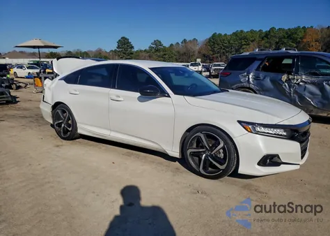 2021 Honda Accord Sport Se z USA, uszkodzony, nr VIN 1HGCV1F48MA071415